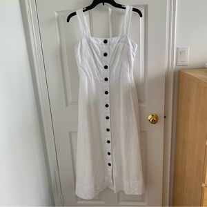 kate spade linen maxi dress size 2